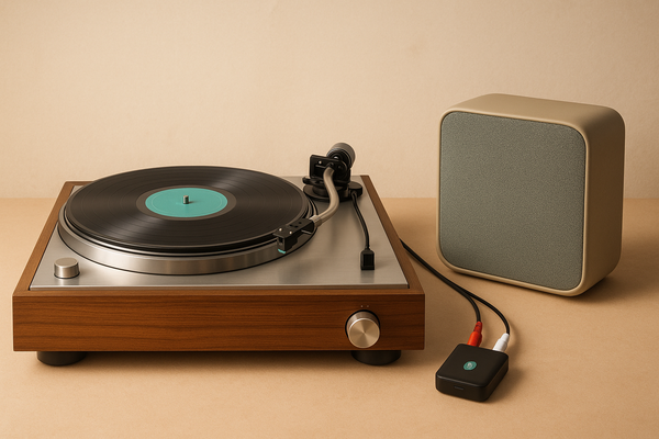 connecter sa platine vinyle vintage au bluetooth